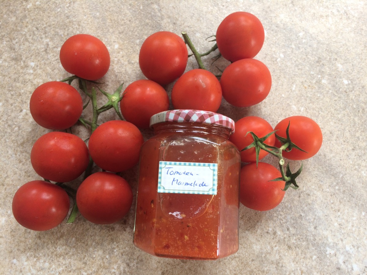 Tomatenmarmelade zum Grillfleisch - Landsach - schöne Sachen vom Land